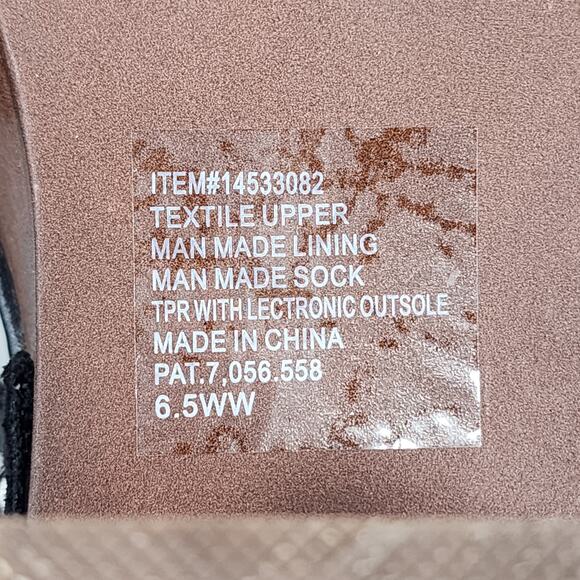 Torrid Women's Wood Knot Detail Platform Heel Sandal Extra Wide Size 6.5 WW - Picture 6 of 7